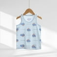 thumbnail image 2 of Utoimkio Toddler Baby Boys Girls Cute Print Tank Tops Cotton T-Shirts Home Undershirts Summer Sleeveless Vest Size 1-12T, 2 of 3