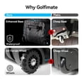 thumbnail image 3 of Bolsa de viaje de golf Golfimate Carbon Fiber Hard Top Airlines, 3 of 9