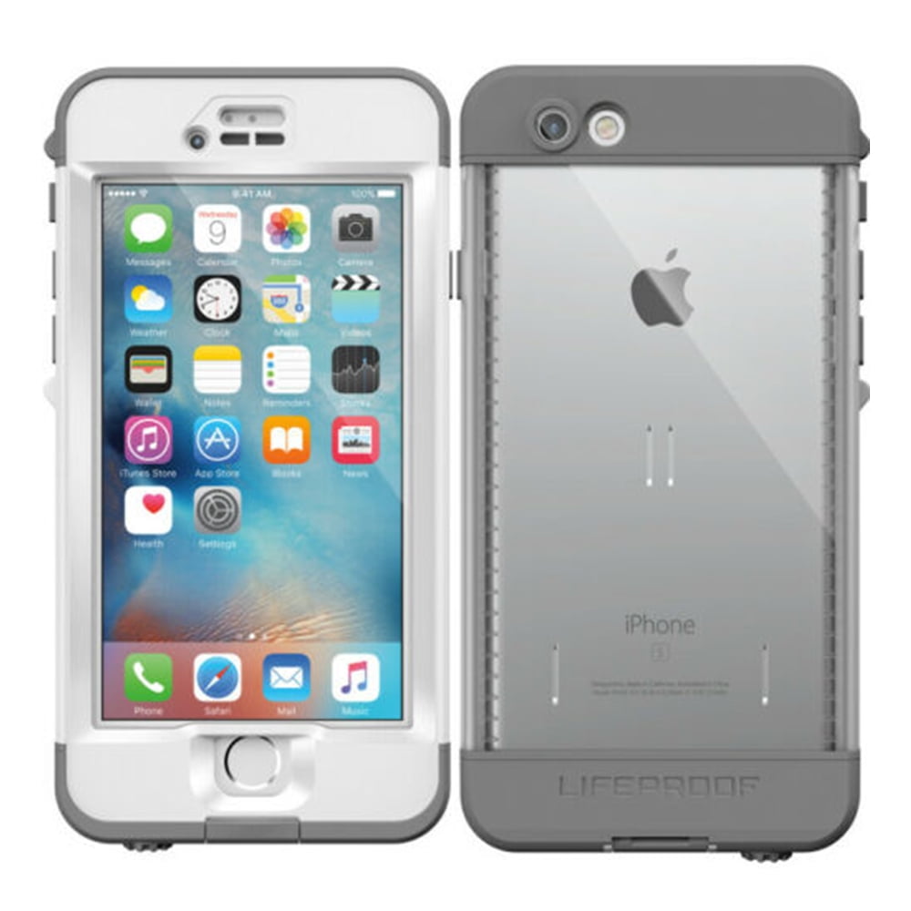 Lifeproof Nuud Series Waterproof Case For iPhone 6 Plus &amp; 6s Plus - White Grey