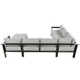 thumbnail image 6 of Newboti Furniture U-shaped multi-person outdoor sofa set, suitable for gardens, backyards, and balconies. 86151, 6 of 16