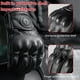 thumbnail image 3 of BSDDP Guantes de cuero de primera calidad para motocicleta, para hombre, motociclista protegido en la calle, 3 of 8