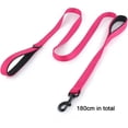 thumbnail image 2 of Dog Leash - Traffic Padded Two Handle - Heavy Duty - Double Handles Lead for Control Safety Training - Leashes for Large Dogs or Medium Dogs - Dual Handles Leads - 180cm, 2 of 5