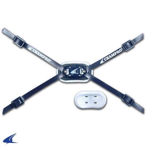 CHAMPRO Football Chin Strap Cardinal