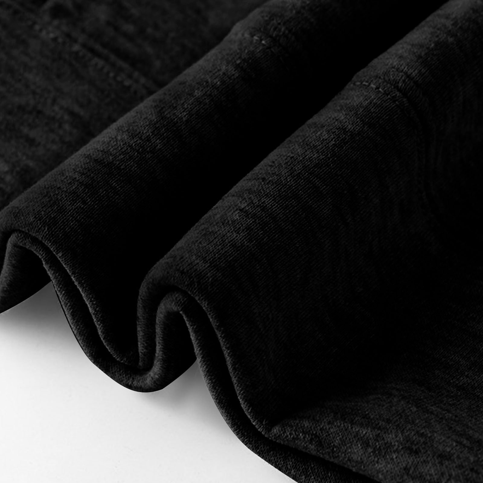 Mens and Big Mens Fleece Hoodies with Long Sleeve, Lightweight Basis Pullover Sweatshirt Hooded ,Big and Tall Black,Size XXL