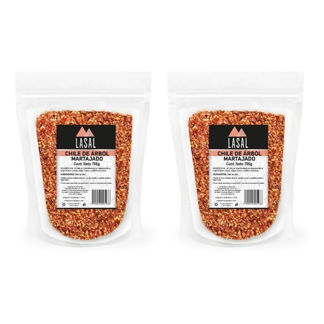 Chile De Arbol Martajado Martajada Lasalpack De 2 Unidades