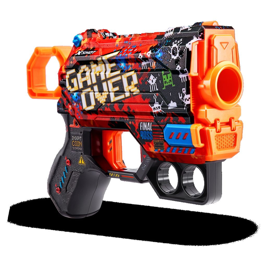 XSHOT Skins Double Flux Double Menace Dart Blaster Combo Pack (24 Darts) by ZURU, For Ages 8+