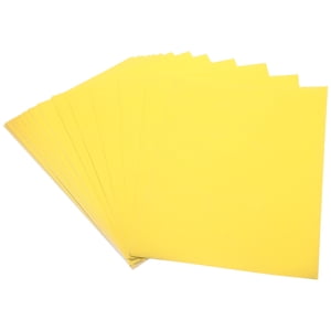 Minkissy 20 Sheets Golden Rectangular Printable Holographic Sticker Paper for Printer A4 Size 11.7x8.3in Pet Material