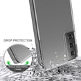 thumbnail image 3 of GHSDFBB Samsung Galaxy S21 5G Case Transparent Hard PC Back + Soft TPU Bumper, [Shock-Absorption] [Full Protection] [Camera Protection] Slim Cover for Samsung Galaxy S21 5G (6.2 Inches) -Clear, 3 of 7
