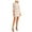 beige, variant on Jessica Howard Womens Lace Sheath Dress, Beige, Petite, 10P