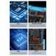 thumbnail image 2 of Placa Base De La Computadora Placa base de computadora X58 LGA 1366 compatible con memoria RAM DDR3 para Xeon DDR3 1333 SATA WDOplteas Para estrenar, 2 of 4