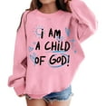 thumbnail image 1 of Chandail en Molleton Graphique pour Fille Col Rond Manches Longues Épaules Tombantes Mignon Chandail-Over Veste Zippée pour Filles compatible avec Machine Chandail à Capuchon pour Garçons Athlétique Fermeture à Glissière Chandail à Capuchon Mince Garçons, 1 of 5