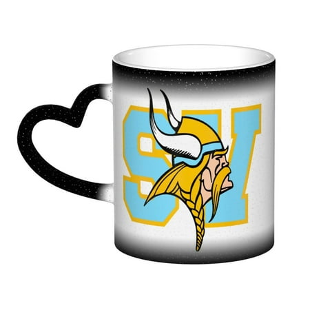 

Minnesota_Vikings 11 Oz Originality Coffee Mugs Large Water Mugs With Handle Porcelain Coffee Cup Thank You Gifts For Mom Dad And Friends Black