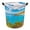 style-3, variant on Ocean Waves Beach Blue Sea Print Foldable Laundry Basket for Clothes Storage Hamper