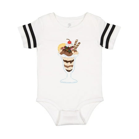 

Inktastic Ice Cream Sundae Gift Baby Boy or Baby Girl Bodysuit