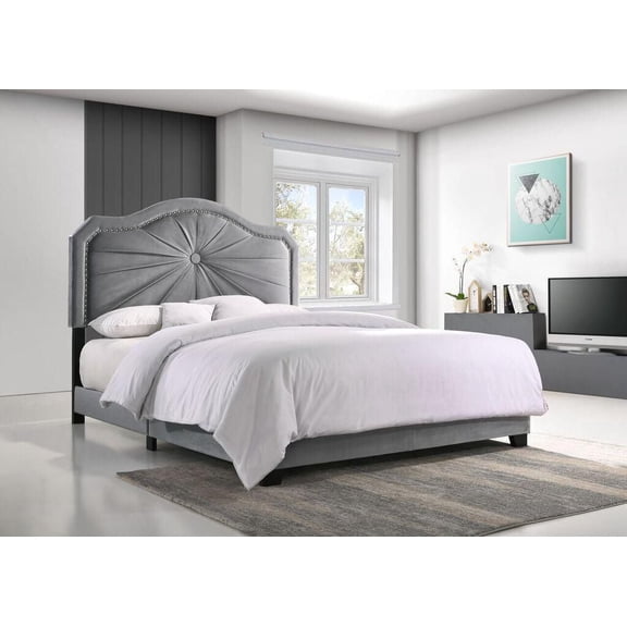 K LIVING 8074-KB Lit Plateforme King Size Embla