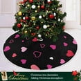 thumbnail image 6 of GZHJMY Love Heart Christmas Tree Skirt 36", Valentine's Day Tree Skirt Double Layers Polyester Easter Tree Skirt for Valentine's Day Holiday Party Decoration, 6 of 6