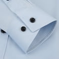 thumbnail image 6 of TANSILING Men's & Big Men's Classic Fit Dress Shirt with Long Sleeves, Sizes S-3XL, 6 of 6