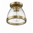 thumbnail image 4 of X1408-SB Craftmade Lighting Lodie - 1 Light Flush Mount-Satin Brass Finish, 4 of 5