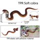 thumbnail image 4 of Broma de serpiente con clip de cuerda - Broma de serpiente con clip, broma de serpiente con una cuerda que persigue a la gente, broma de serpiente de golf con cuerda y clip, juguete de broma de, 4 of 6