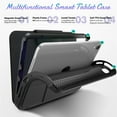 thumbnail image 3 of Tablet Case for iPad Mini 7 A17 Pro 2024 8.3 inch A2995 A2996 Smart Cover for iPad Mini 6 2021 Multi-fold Back suction Case (Blue,mini 6 8.3 inch 2021), 3 of 7