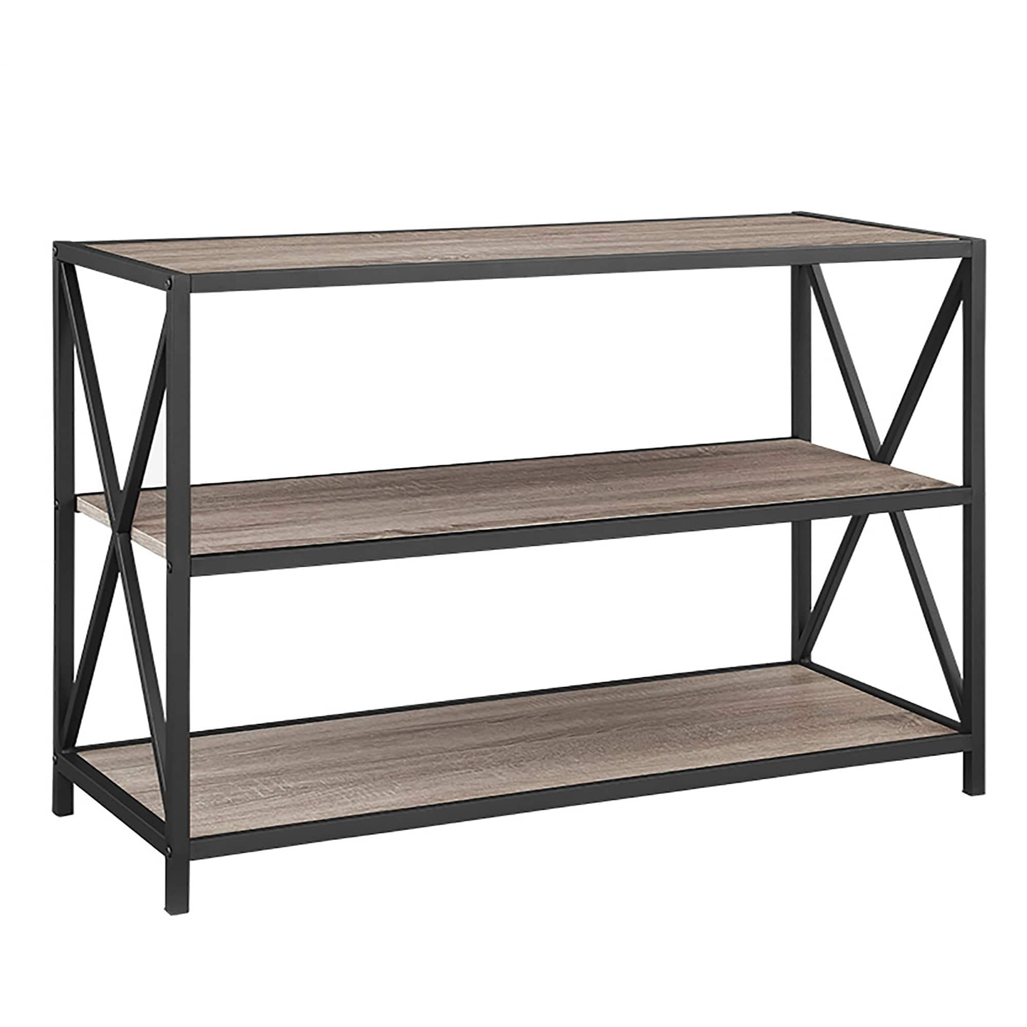 最大83%OFFクーポン wood iron shelf 440 1200 300〈ブラウン