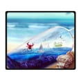 thumbnail image 1 of RYLABLUE Crab Blanket Fleece Throw Blanket for Sofa or Bed 58x80 inches, 1 of 3