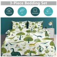 thumbnail image 6 of Dinosaur Bedding Sets Twin Duvet Cover 3 Piece Cute Bed Set for Boys Girls Kid, 6 of 6