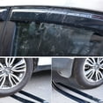 thumbnail image 6 of Deebior Original Ventvisor 4pcs Side Window Visors, Outside Mount Good Looking Tape-On Rain Guards Set, Vent Shade Deflectors Compatible with 2002-2006 Honda CR-V 94459, 6 of 9
