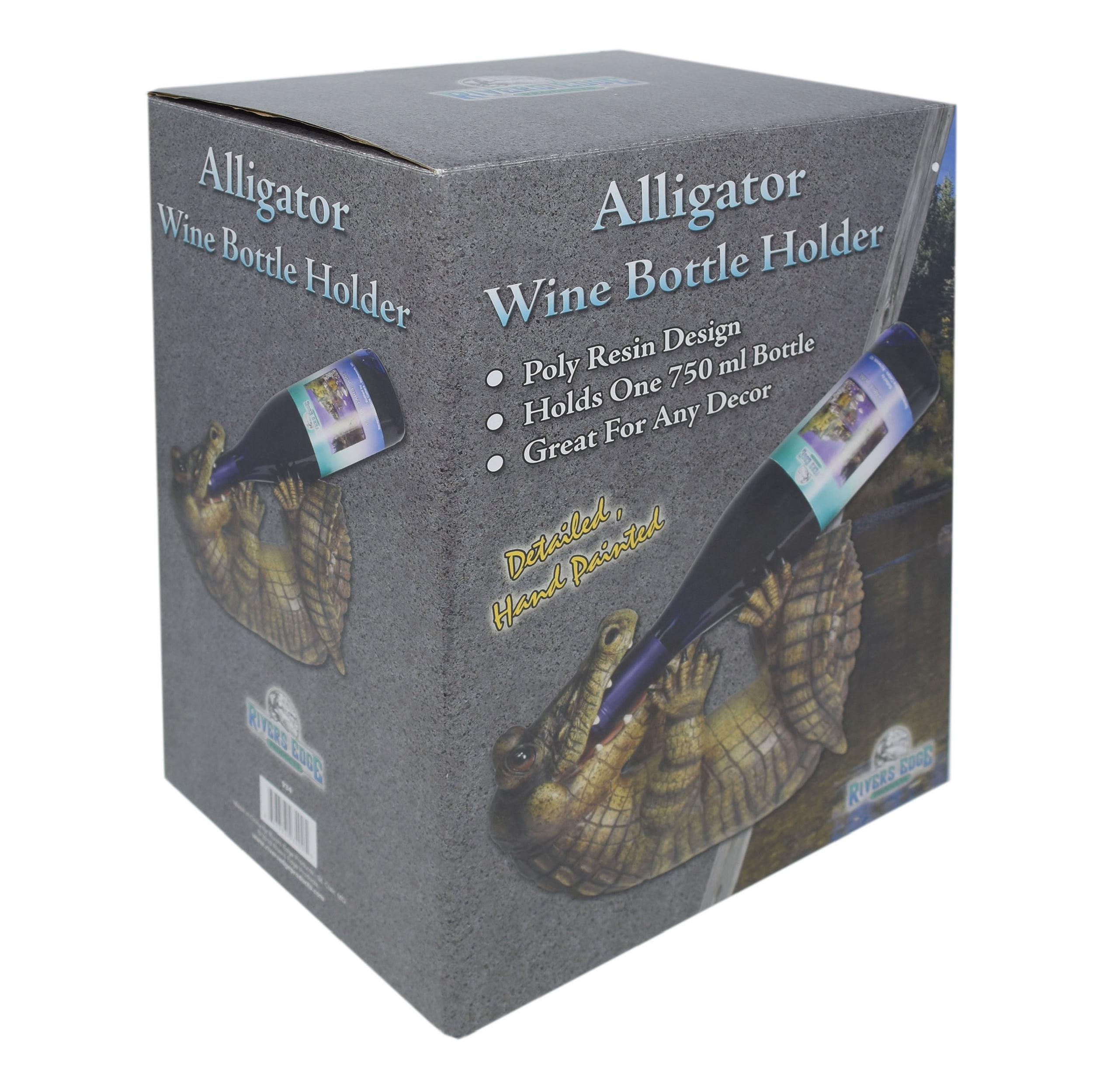 Alligator wine bottle holder new arrivals