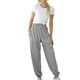 thumbnail image 3 of Qarigey Pantalones de mujer Pantalones de yoga elásticos de cintura alta Pantalones deportivos de entrenamiento Prendas para la parte inferior del cuerpo, 3 of 6