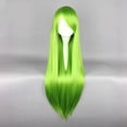 thumbnail image 2 of Unique Bargains Wigs for Women 12.5" Bright Green Wigs with Wig Cap, 2 of 6