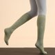 thumbnail image 5 of Calcetines de yoga con empuñaduras para mujer, calcetines antideslizantes para yoga, pilates, barra, danza, ballet, 5 of 6