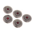 thumbnail image 3 of ziyahi 5 Pieces Sewing Vintage Buttons Screw Back Flower Button Rivets B, 3 of 7