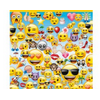 Emoji 16 Count PartyFavor Boxes And 24 Emoji Tattoos With The Party Is Here Balloon
