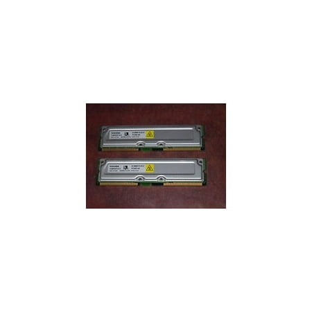 THMR2E16-8512MB RDRAM ECC PC-800 184 pin 800MHz, 45ns. Toshiba part # THMR2E16-8