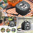thumbnail image 6 of Yspwyqan Panda Floral Backpack Set for School Kids, Lunch Box Set 4Pcs Large Capacity Girls Backpack Padded Straps Front Pocket Trendy Daypack for Ages 8-15 Travel, 6 of 7