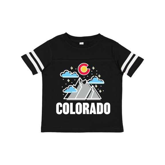 Inktastic Colorado Mountains and Clouds Boys or Girls Toddler T-Shirt
