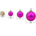 thumbnail image 3 of Adornos navideños de bolas, decoraciones navideñas irrompibles, 3 of 5