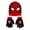 RED, variant on Boys Nightmare before Christmas Beanie Style Hat and Glove Set, One Size, Young Men and Children