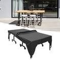 thumbnail image 1 of Fosa Housse de Table de Tennis Extérieure, Housse de Table de Tennis de Table, Housse de Table de Patio Extérieure Imperméable et Anti-Poussière Noire 280x153x73cm, Housse de Table, 1 of 8