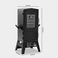 thumbnail image 2 of JXXM Outdoor Vertical Propane Gas Smoker with Cover, 4 Removable Racks, Adjustable Temperature Control, Heavy-Duty BBQ Grill for Backyard Cooking, 2 of 9