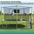 thumbnail image 3 of SHINPT 14ft Outdoor Trampoline for Kids, Big Trampoline with Basketball Hoop and Ladder, Heavy Duty Trampoline with Net Meets ASTM Standard, Backyard Trampoline for Adult, Large Trampoline for Gift, 3 of 9