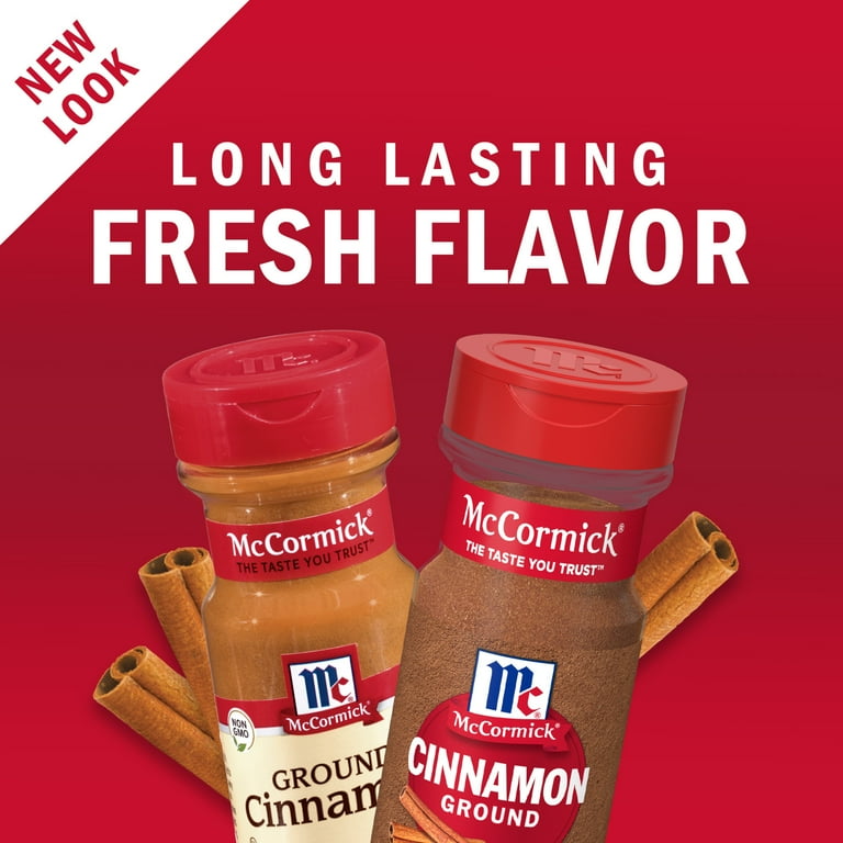 cinnamon McCormick Ground Cinnamon 4.12 oz Bottle Kosher Ground Spice for