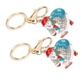 thumbnail image 2 of Keychain Pendant, Christmas DIY  Key Chain Kits, Portable Cartoon  For Various Decorations DIY Christmas Keychain Decor, 2 of 8