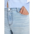 thumbnail image 4 of No Boundaries Denim Mom Shorts, 2.25'' Inseam, Women's, 4 of 5