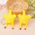 thumbnail image 1 of Innovative Chicken Shape Stress Relief Toy Key Chain Squeeze Toy Children Birthday Gift, 1 of 7