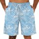 thumbnail image 1 of WILLBEST Pantalones Cortos Deportivos de Verano para Hombre, de Talla Grande, con Estampado 3D, 1 of 3