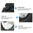 thumbnail image 3 of 80/100-12 Rear Wheel Rim, Enhanced Grip Anti Aging Rear Wheel Rim Tire Assembly Improved Traction with Brake Rotor for Dirt Bike, 3 of 7
