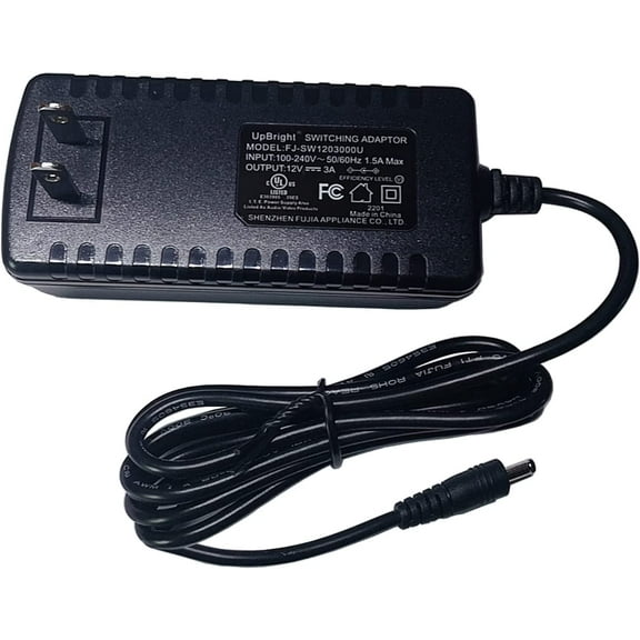 12V UL AC DC Adapter Replacement for T-ulasi T Pro 14" RAM Intel Celeron N4120 Full HD 1080P IPS Display Ultra Slim Windows 11 Laptop Computers Power Supply Cord Charger