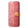 thumbnail image 2 of Decase Fashion Anti-Scratch Case for Motorola Moto G 5G (2024) Shockproof Wallet Cover with RFID Blocking Wrist Strap Flip Credit Card Holder Slot, Folio PU Leather+TPU Bumper Back Cover,Pink, 2 of 6